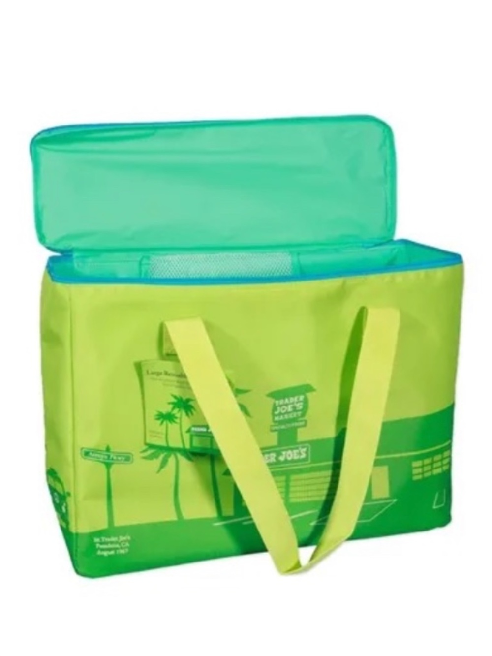 Trader Joe’s Reusable Insulated Bag Lime Green